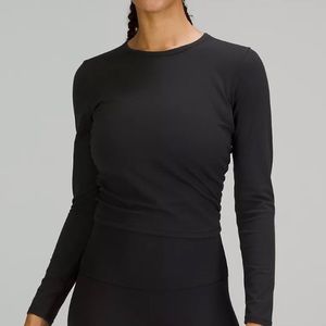 Black lululemon shirt